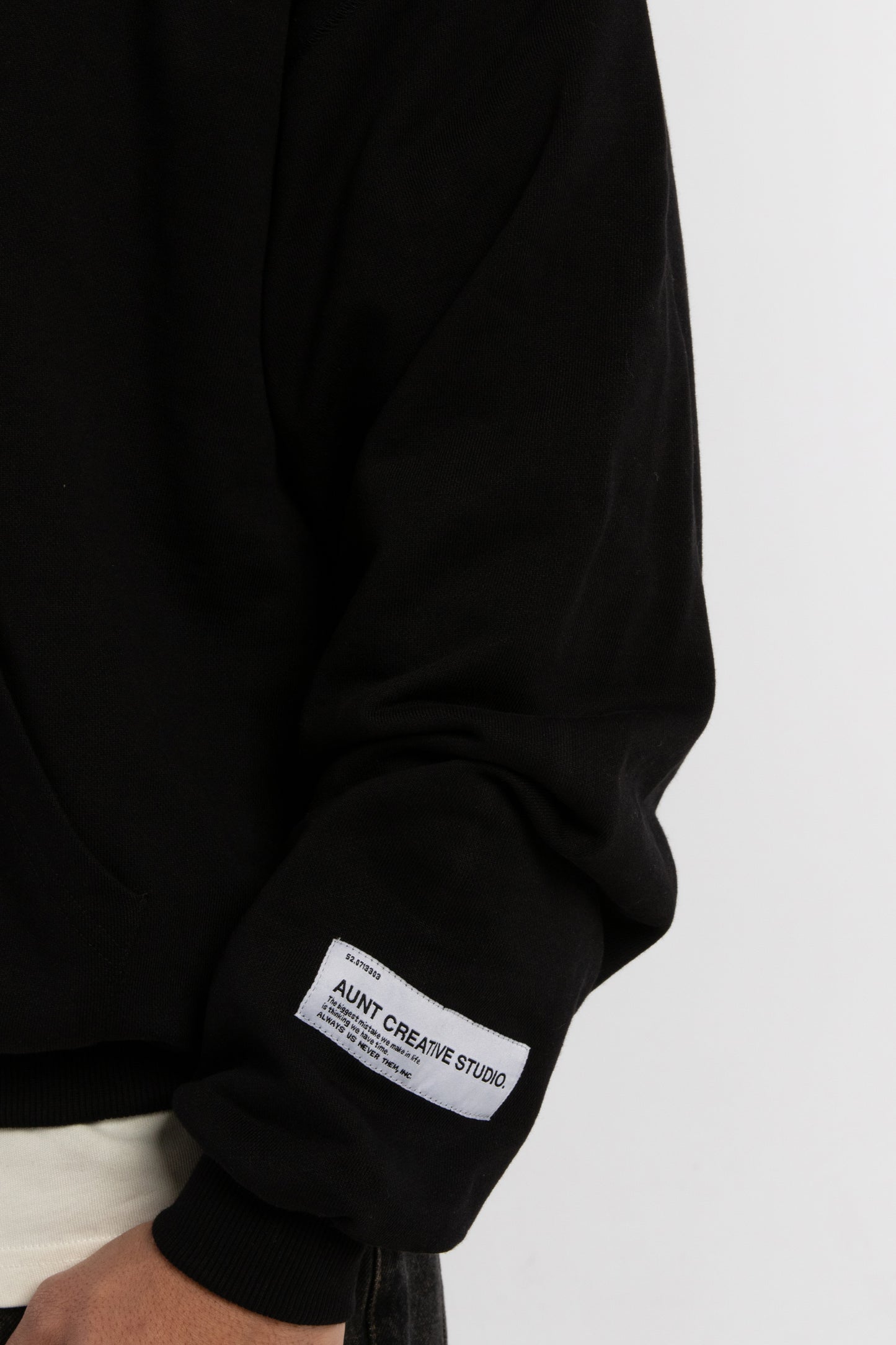 "ALL I EVER WANTED WAS EVERYTHING" zip-through hoodie