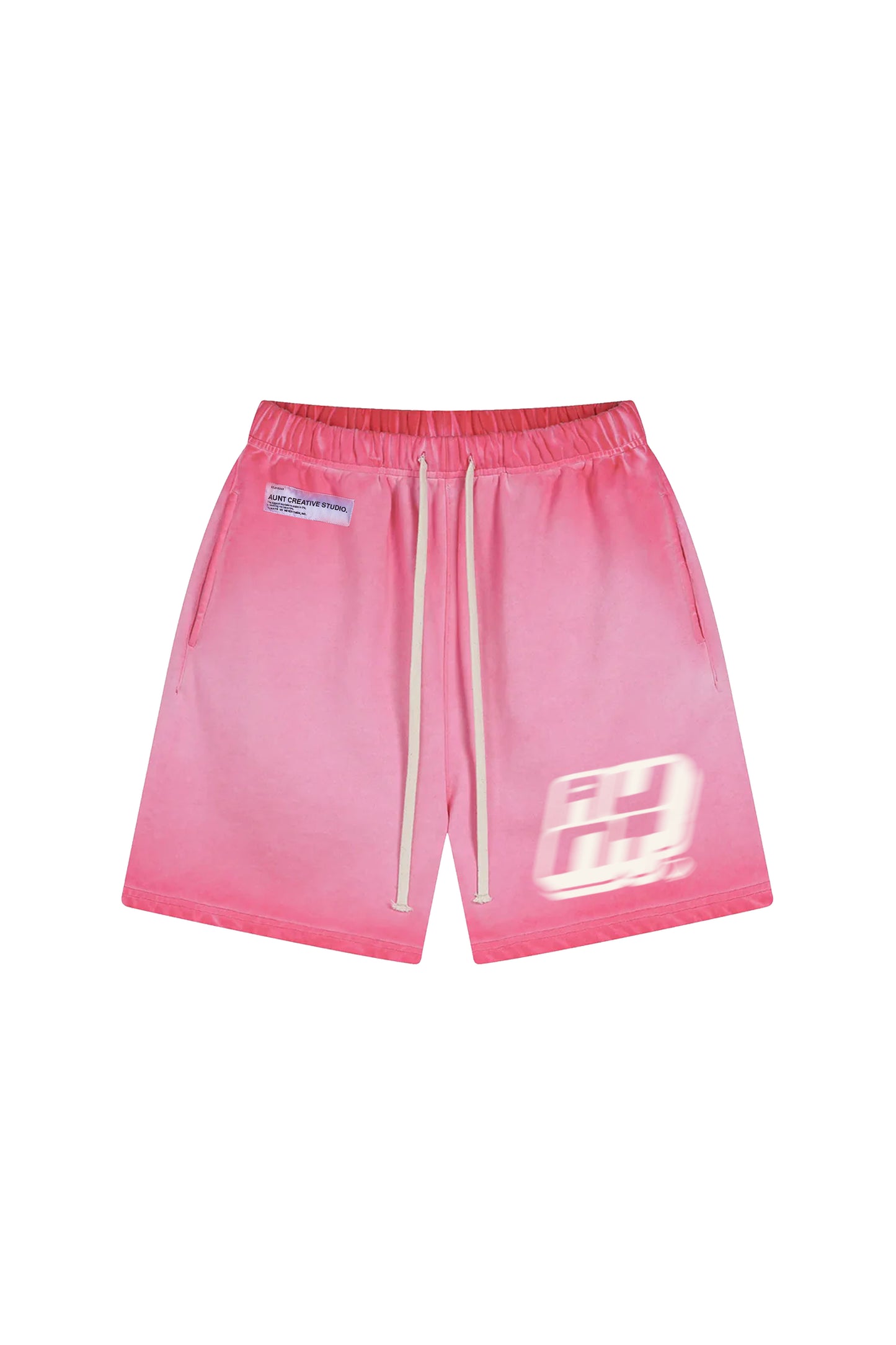 AUNT PINK WASHED SHORTS